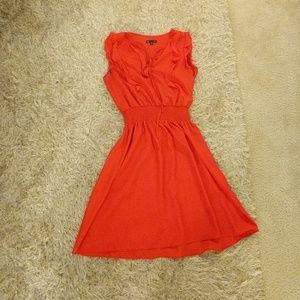 GAP coral/orange summer dress